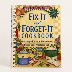 Fix-It and Forget-It Cookbook Slow Cooker Recipes Ranck Good Spiral Bound